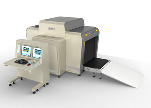 Сканер багажа и багажа Dual View X Ray для аэропорта и логистики использует 2 генератора HT10080D